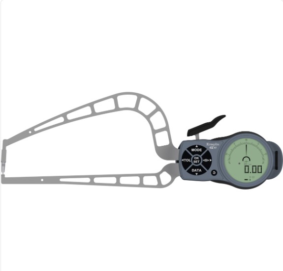 Kroeplin Dijital Dış Çap Kanal Komparatörü \'0-50 mm\' | K4R50